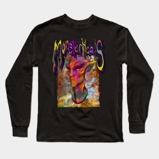 Rainbow Alien Long Sleeve T-Shirt